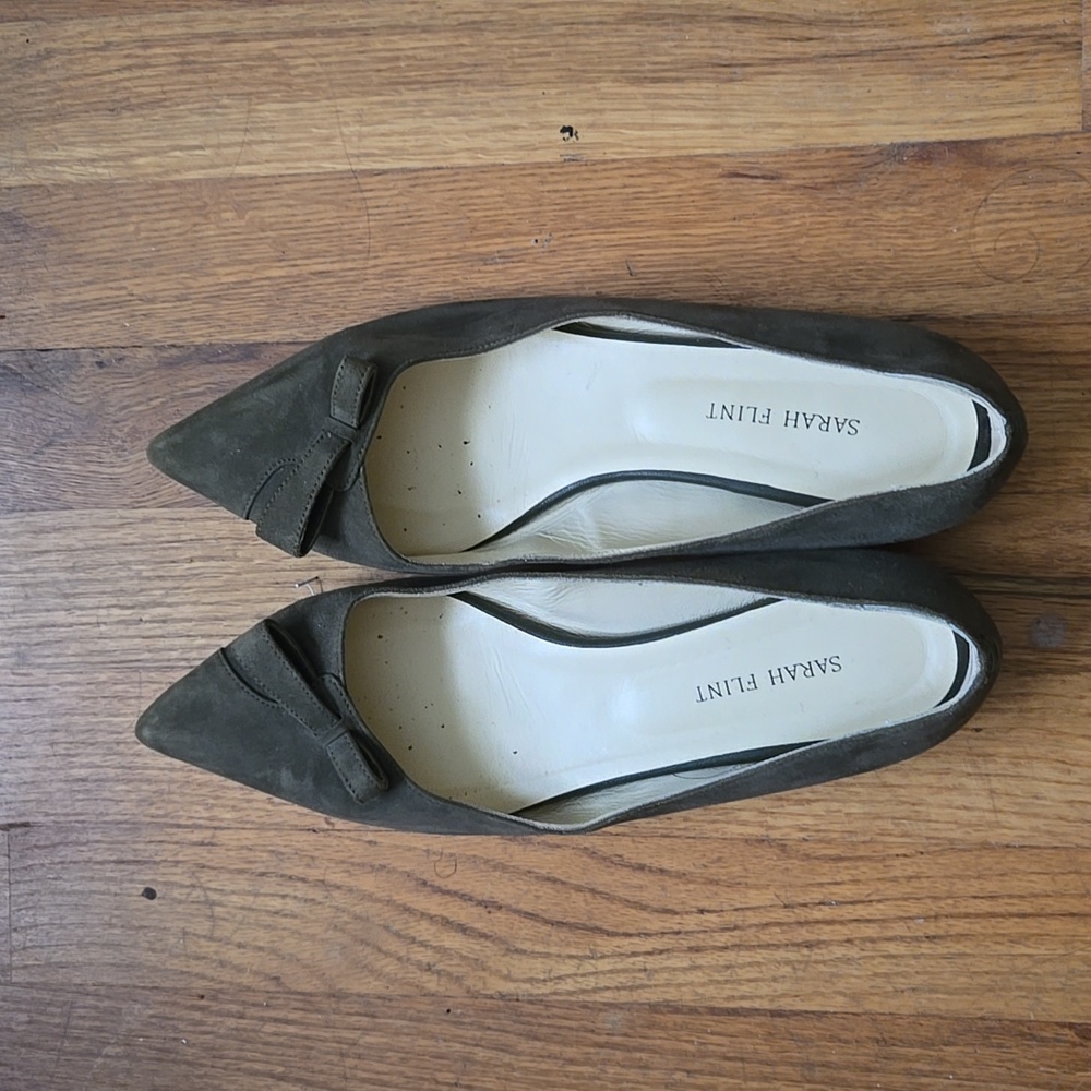 Sarah Flint Natalie Olive Suede 39.5